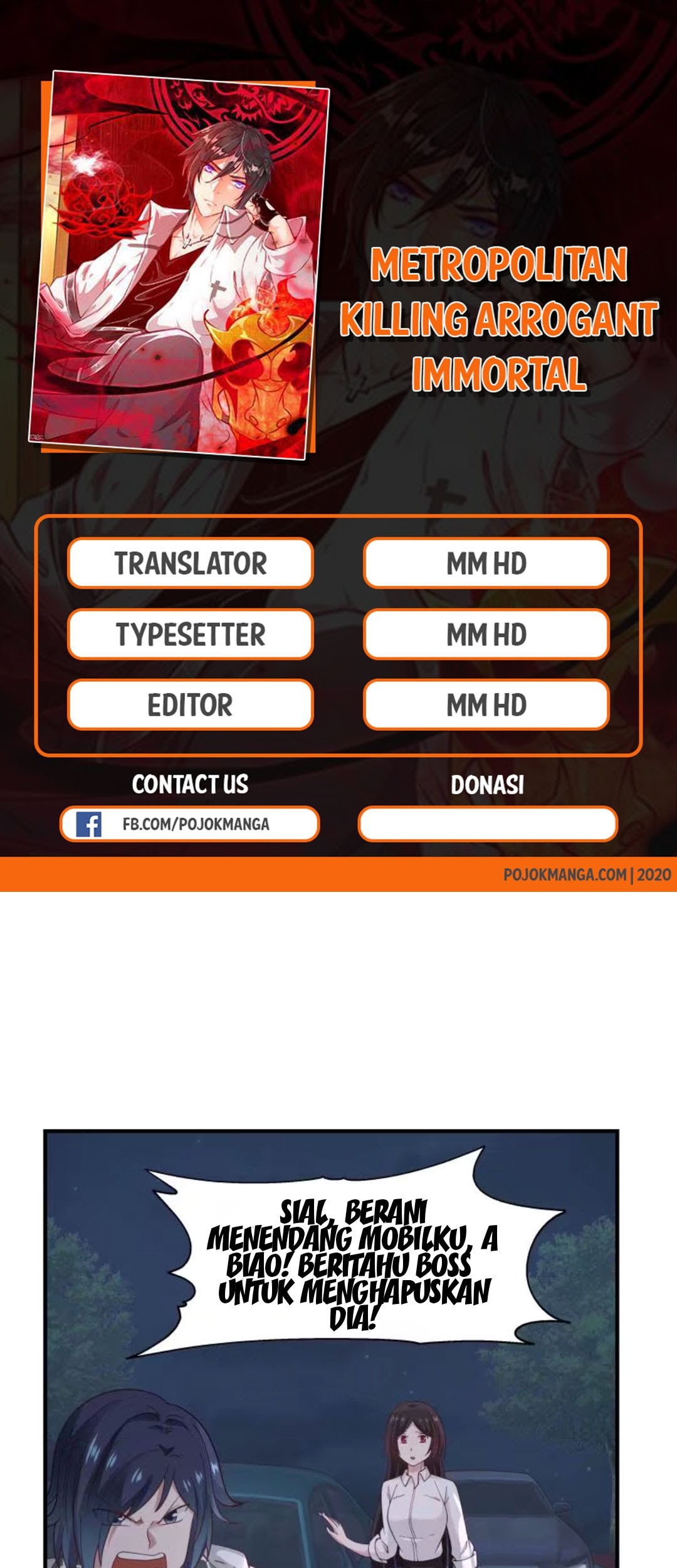 Komik Metropolitan Killing Arrogant Immortal Chapter 22 gambar nomor 1