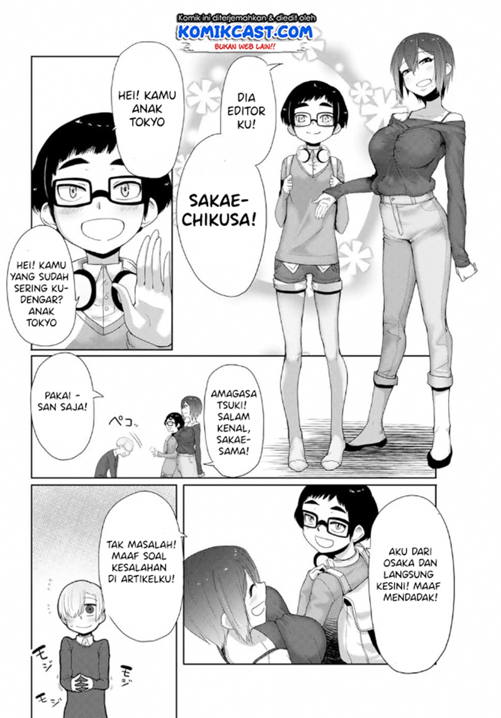 The Girl with a Kansai Accent and the Pure Boy Chapter 07 Gambar 3