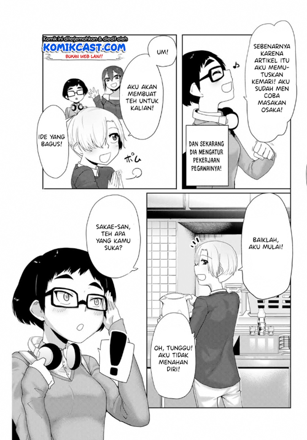 The Girl with a Kansai Accent and the Pure Boy Chapter 07 Gambar 4
