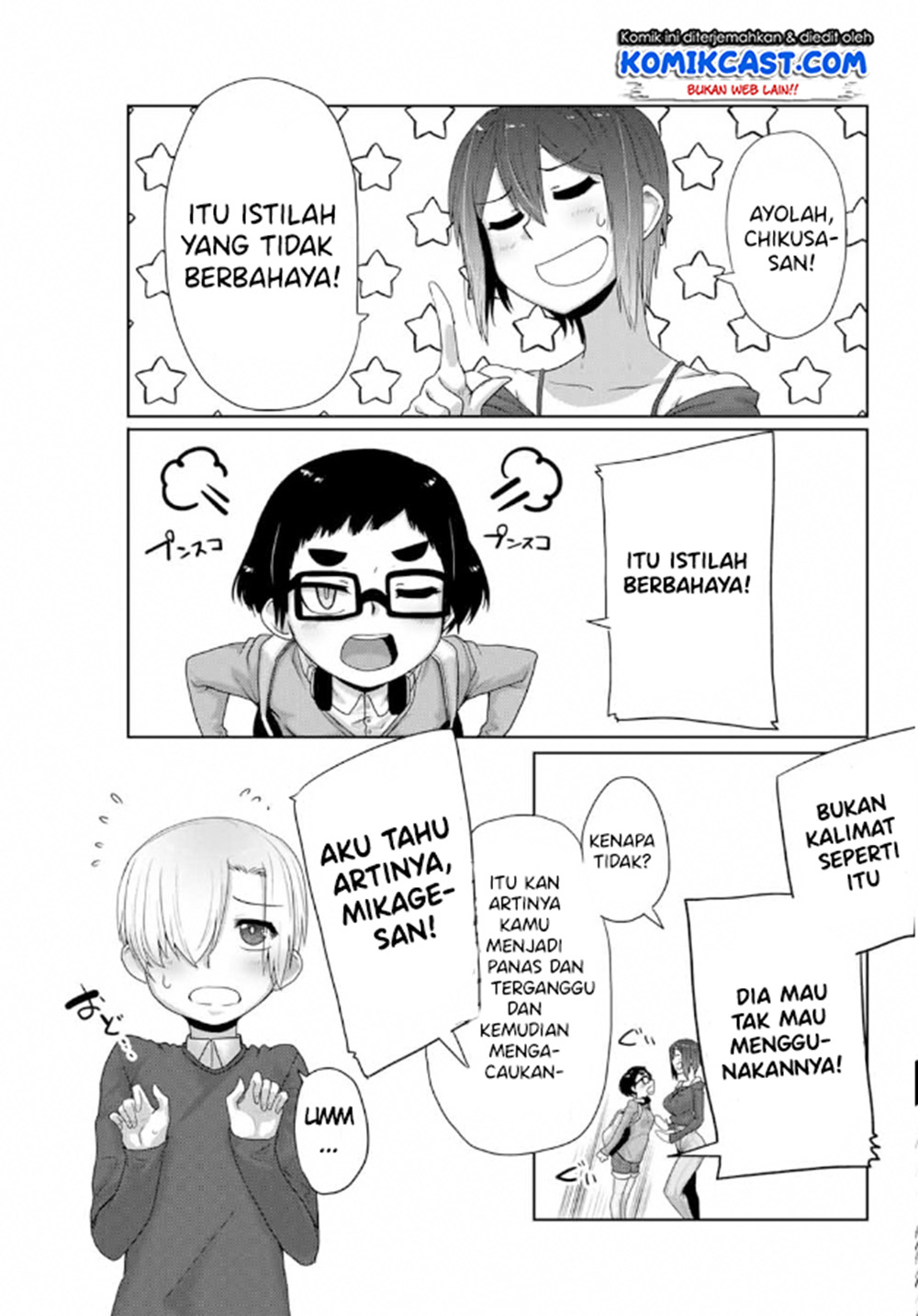 The Girl with a Kansai Accent and the Pure Boy Chapter 07 Gambar 6