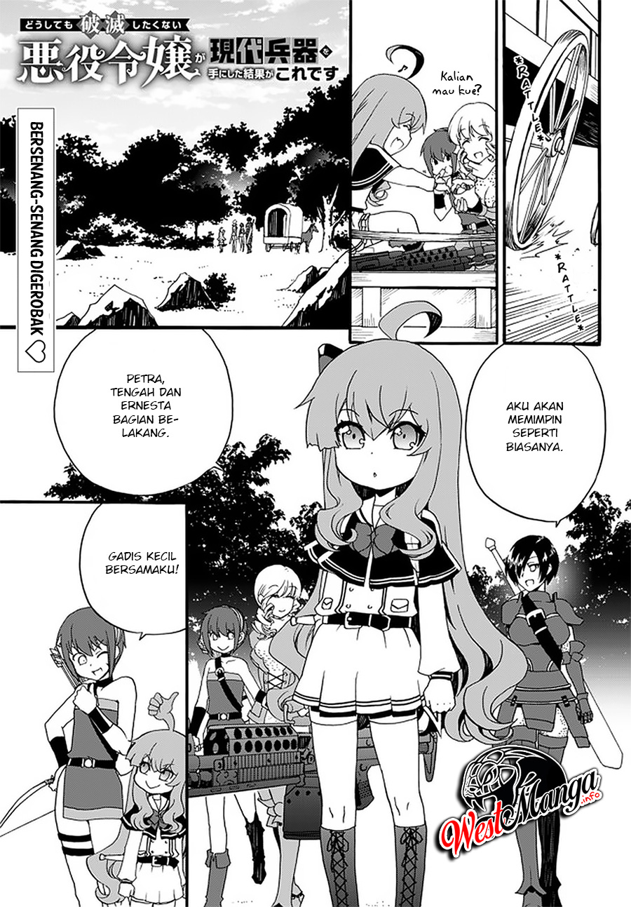 Baca Manga The Villainess Will Crush Her Destruction End Through Modern Firepower Chapter 35 Gambar 2