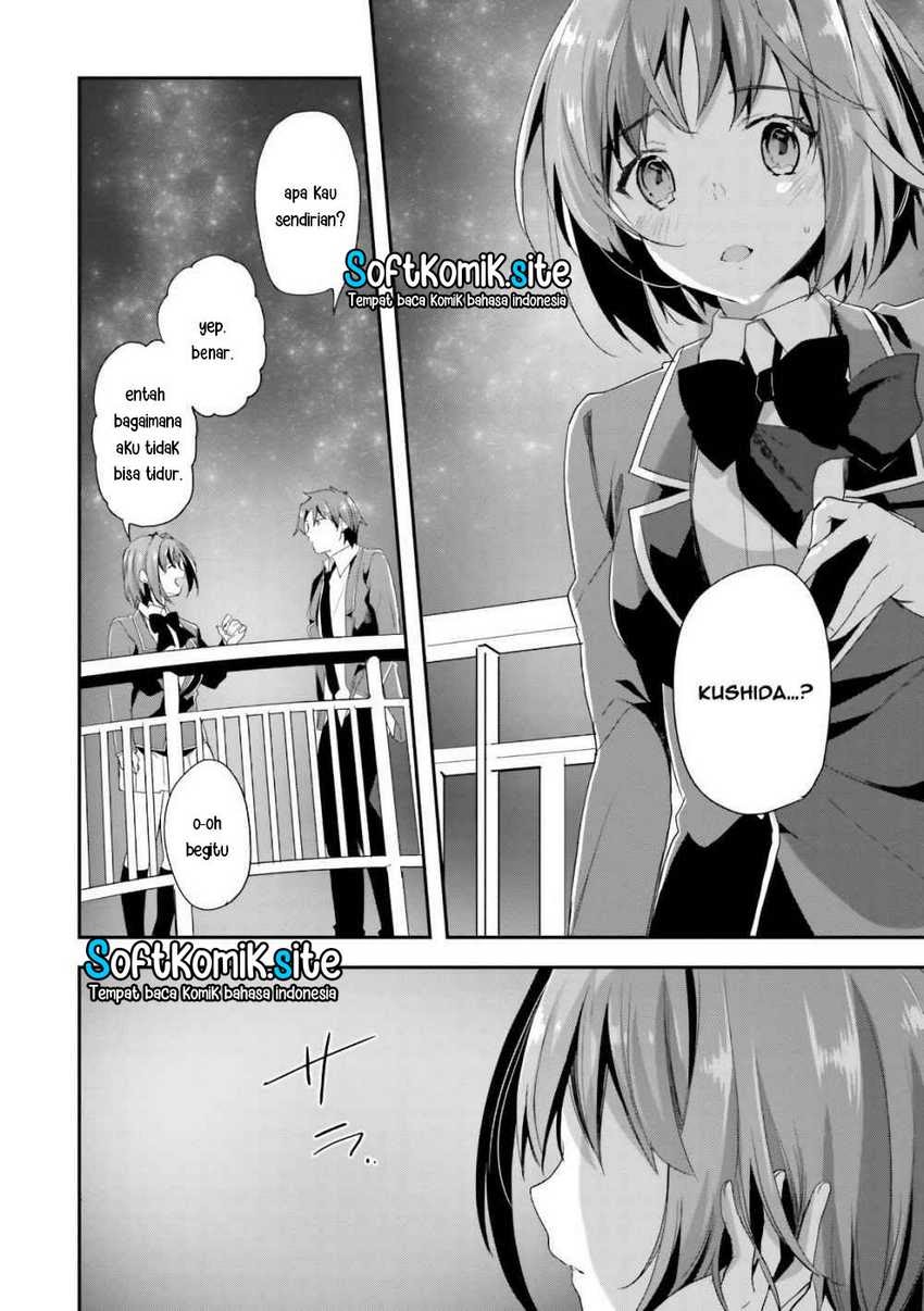 Youkoso Jitsuryoku Shijou Shugi no Kyoushitsu e Chapter 33 Gambar 22