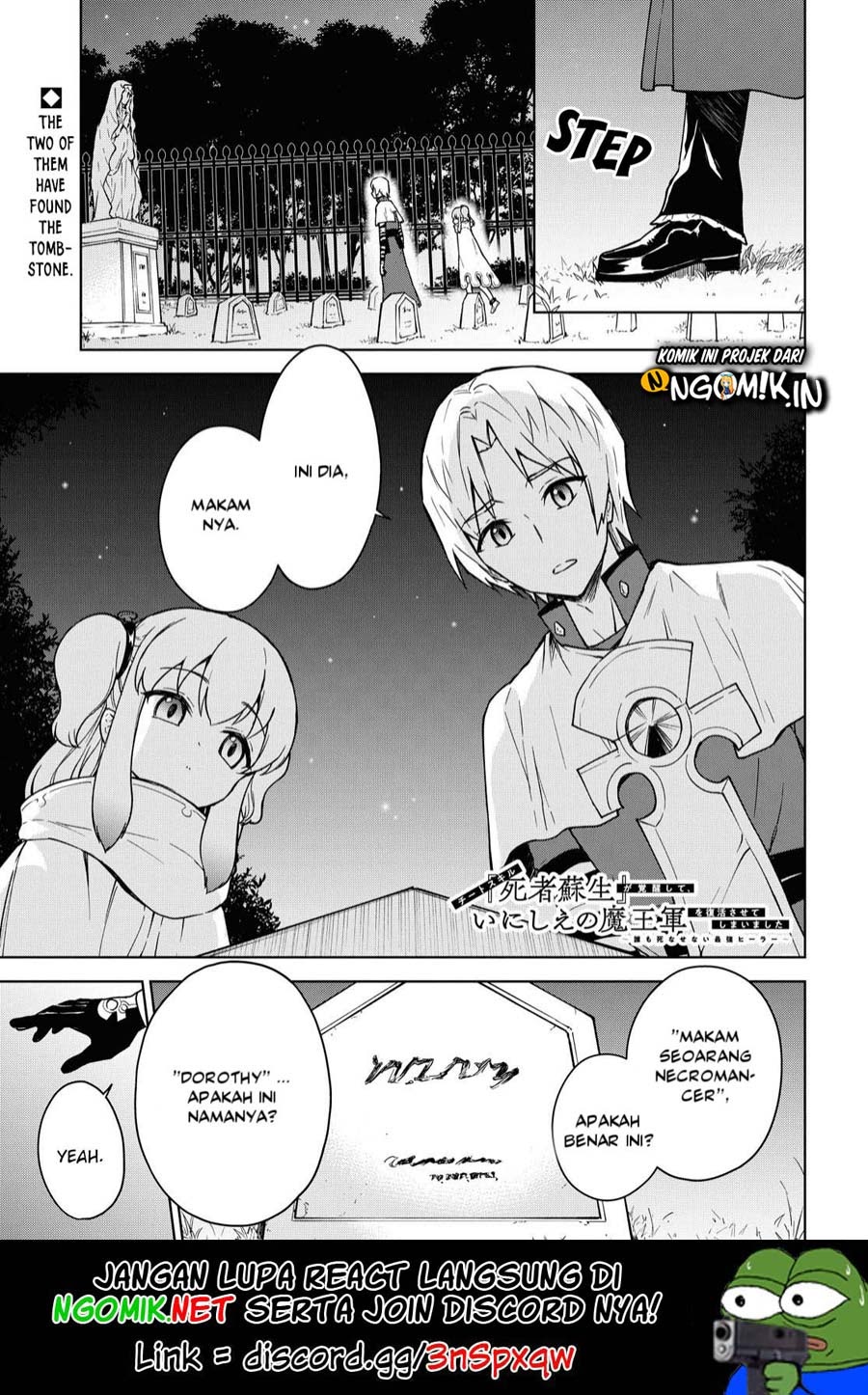 Baca Manga Cheat Skill “Shisha Sosei” Ga Kakusei Shite Inishieno Maougun Wo Fukkatsu Sasete Shimaimashita ~Dare Mo Shinasenai Saikyou Hiiro~ Chapter 04 Gambar 2