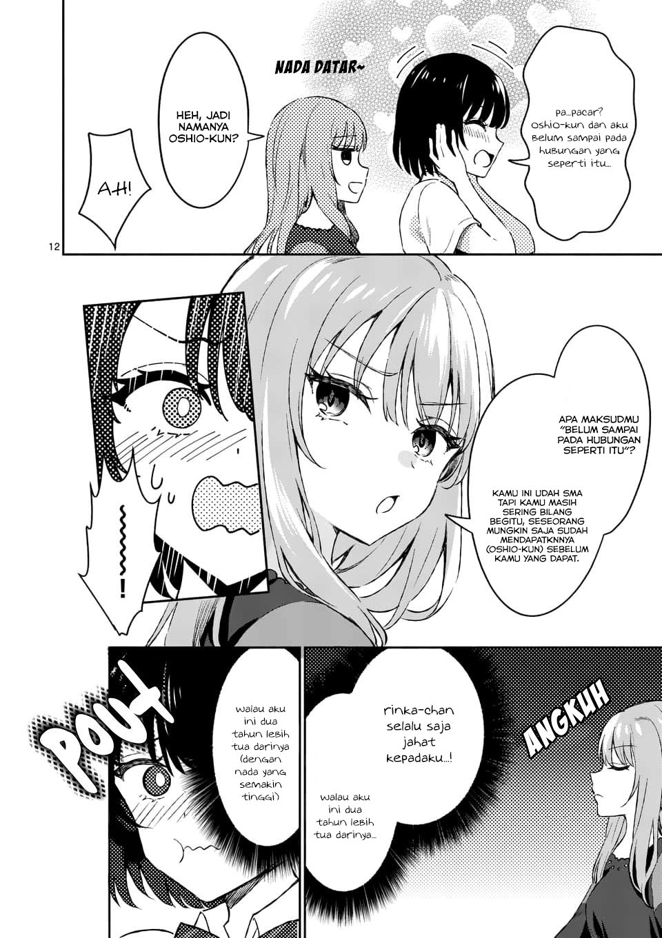 Shiotaiou no Sato-san ga Ore ni dake Amai Chapter 08 Gambar 13