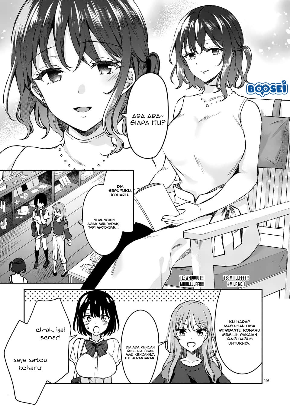 Shiotaiou no Sato-san ga Ore ni dake Amai Chapter 08 Gambar 20