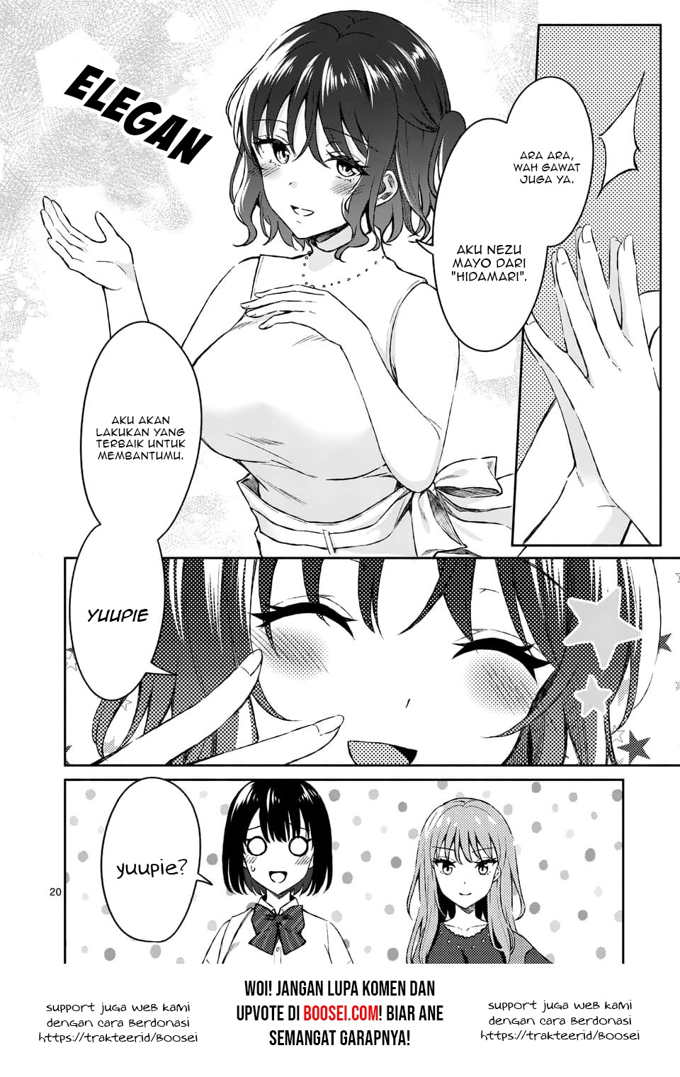 Shiotaiou no Sato-san ga Ore ni dake Amai Chapter 08 Gambar 21
