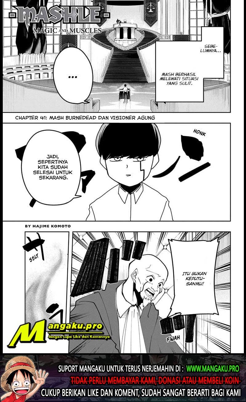 Baca Manga Mashle: Magic and Muscles Chapter 41 Gambar 2