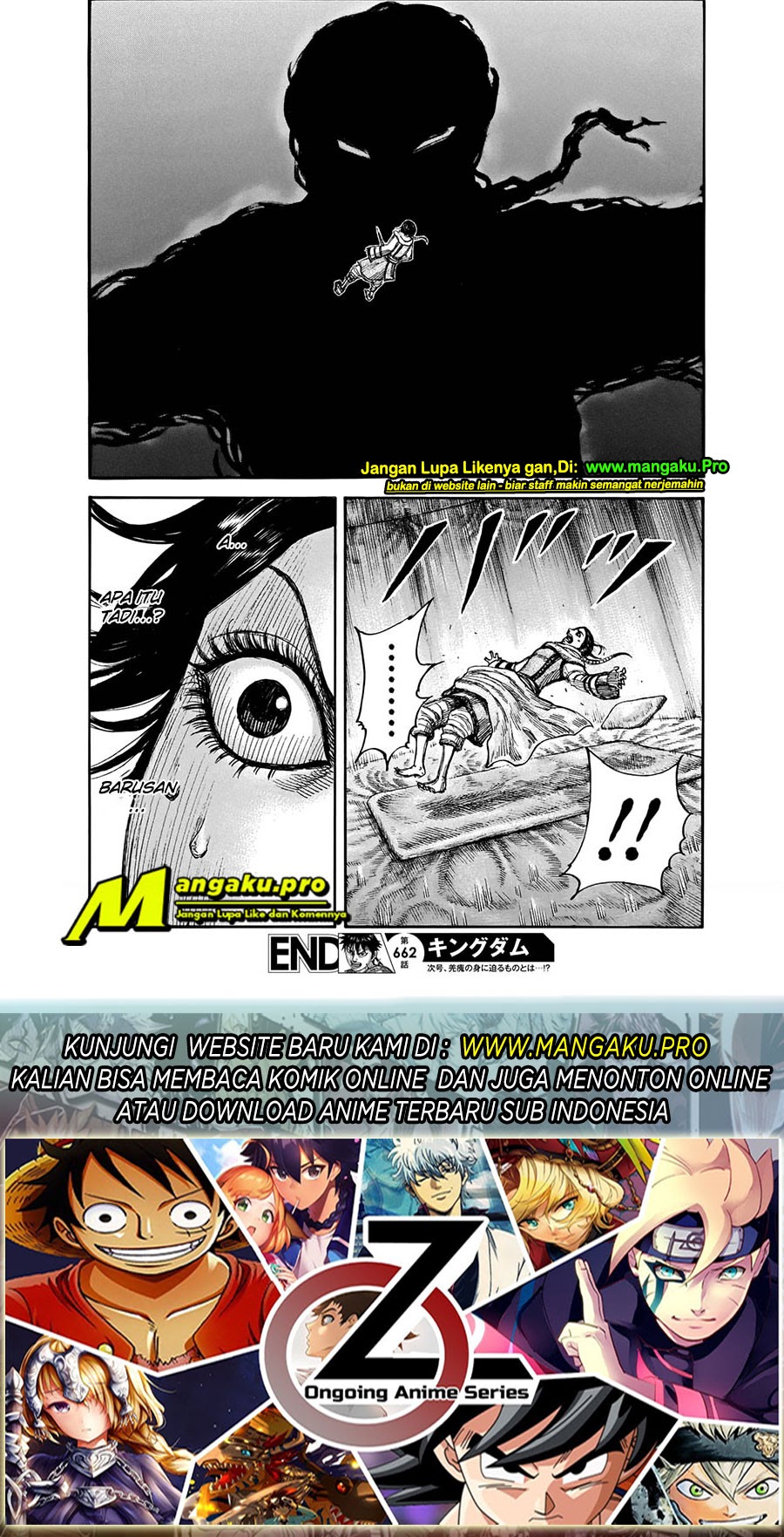 Kingdom Chapter 662 Gambar 20