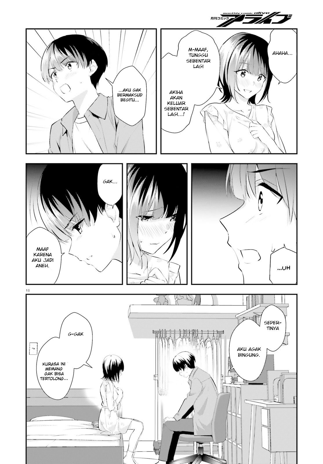 Sankaku no Kyori wa Kagiri nai Zero Chapter 7 Gambar 20