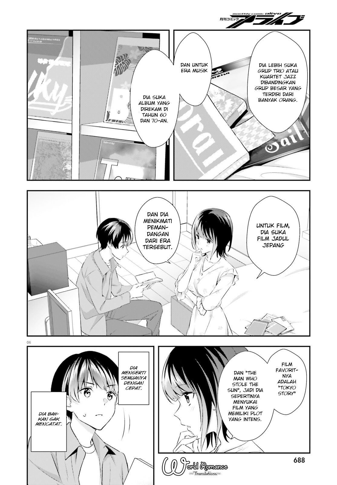 Sankaku no Kyori wa Kagiri nai Zero Chapter 7 Gambar 8