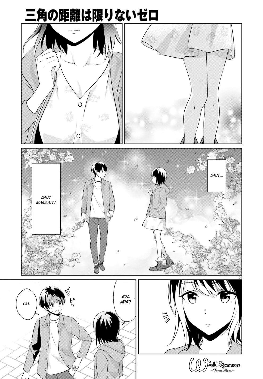 Sankaku no Kyori wa Kagiri nai Zero Chapter 6 Gambar 5