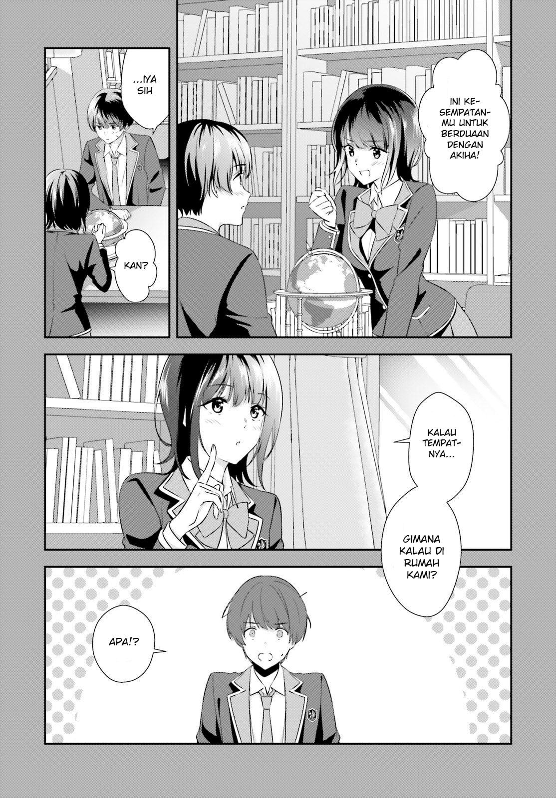 Sankaku no Kyori wa Kagiri nai Zero Chapter 6 Gambar 8