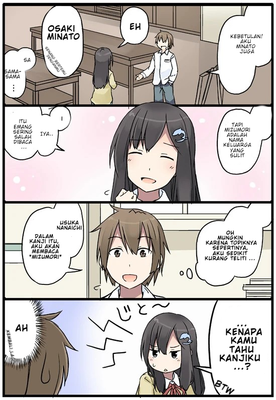 Itsuka, Tanshoku no Sora no Shita Chapter 03 Gambar 9