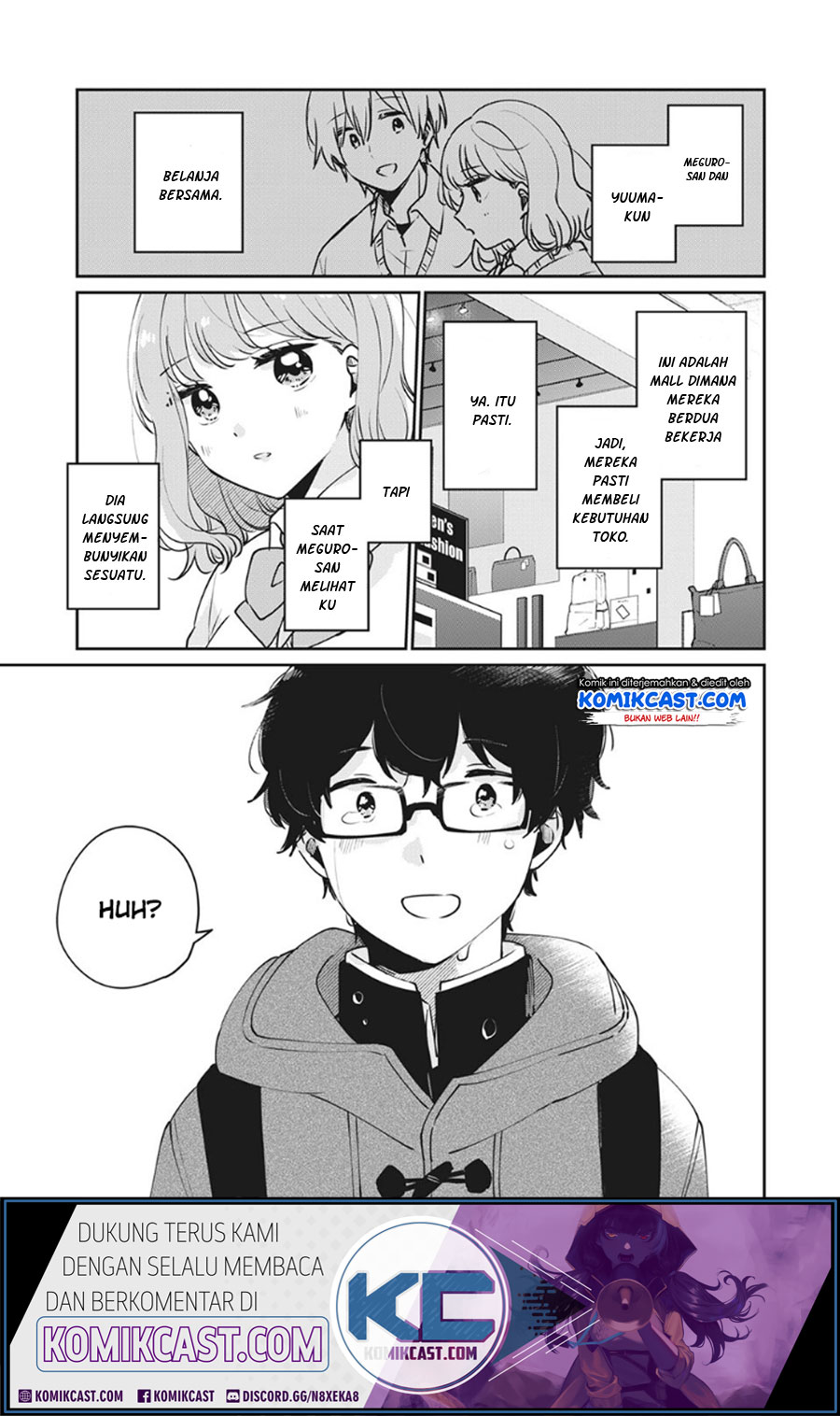 Baca Komik It’s Not Meguro-san’s First Time Chapter 37 Gambar 1