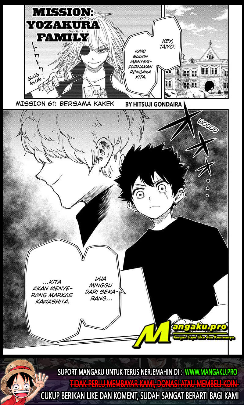 Baca Manga Mission: Yozakura Family Chapter 61 Gambar 2