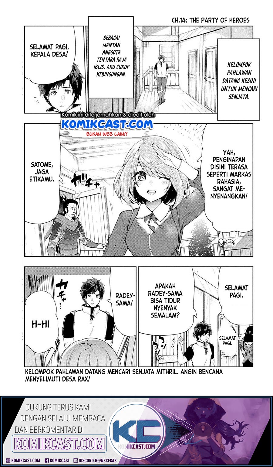 Baca Manga Kaiko sareta Ankoku Heishi (30-dai) no Slow na Second Life Chapter 14.1 Gambar 2
