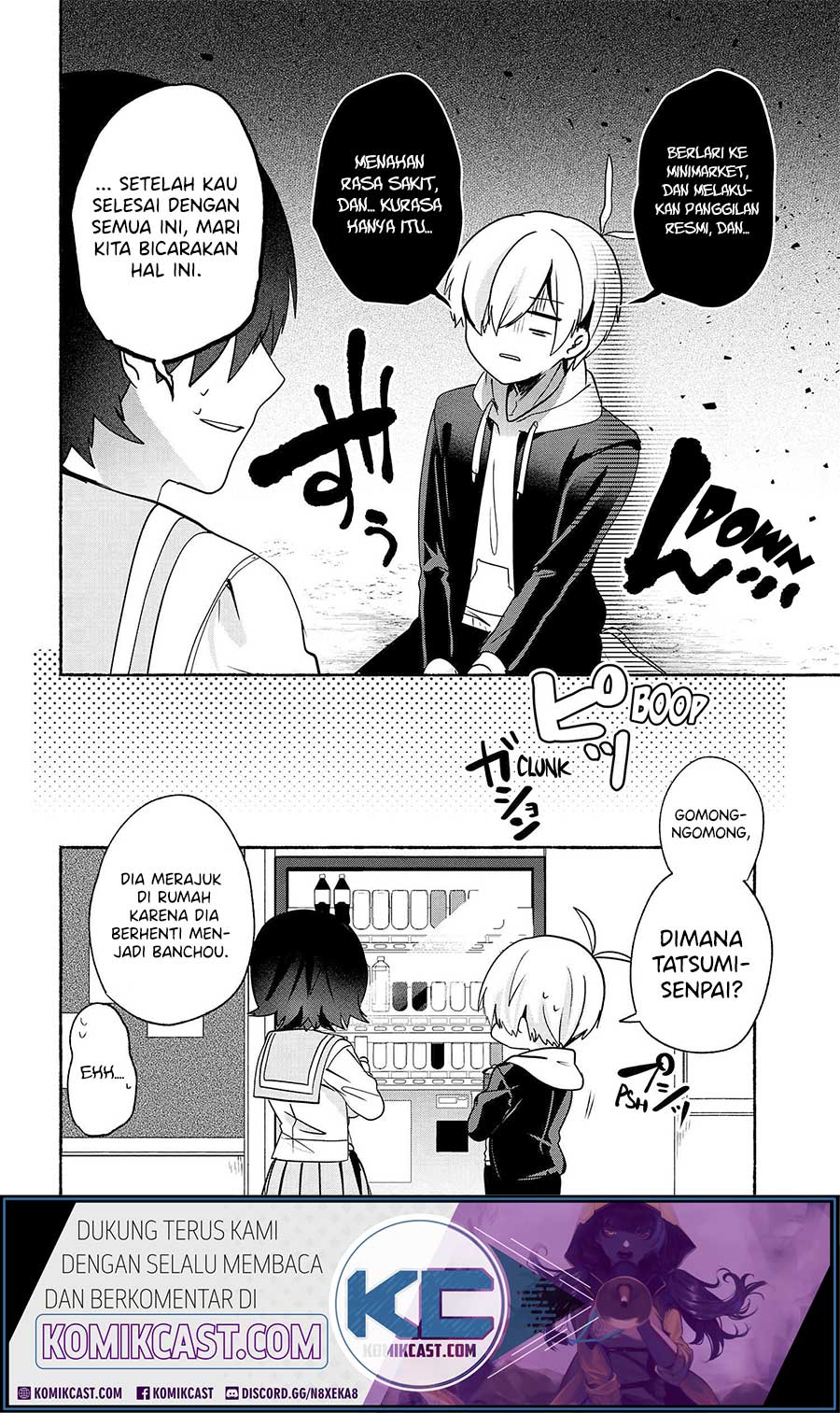 Pashiri na Boku to Koisuru Banchou-san Chapter 61 Gambar 15