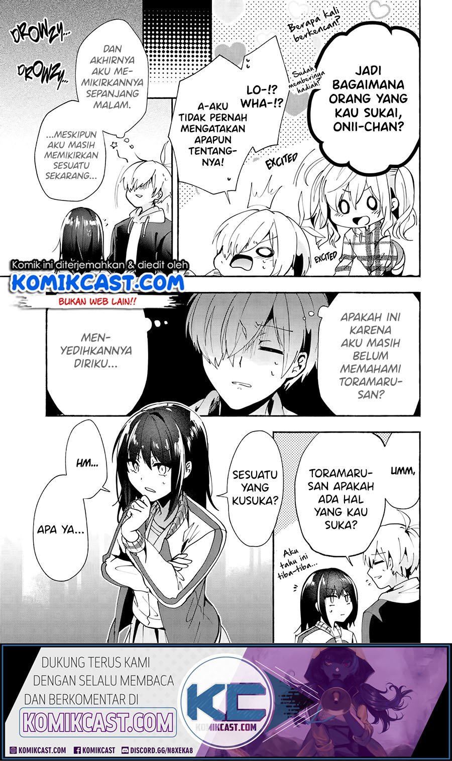 Pashiri na Boku to Koisuru Banchou-san Chapter 72 Gambar 12