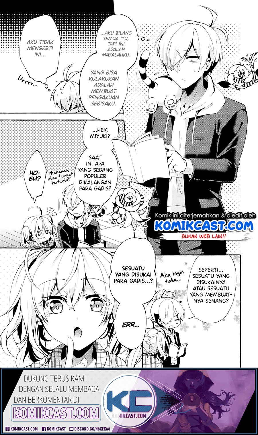 Pashiri na Boku to Koisuru Banchou-san Chapter 72 Gambar 8
