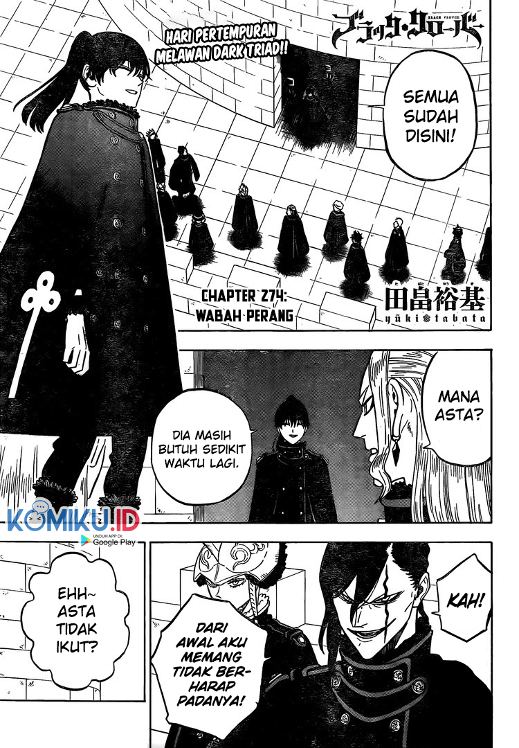 Baca Manga Black Clover Chapter 274 Gambar 2