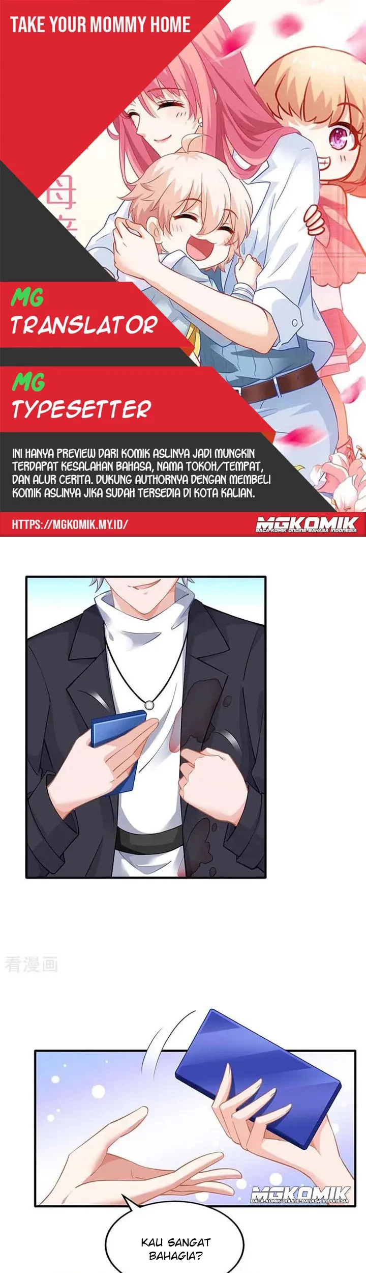 Baca Komik Take Your Mommy Home Chapter 133 Gambar 1