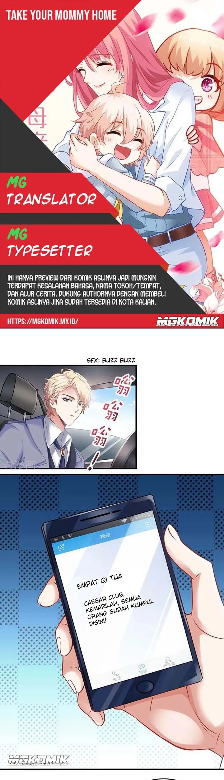 Baca Komik Take Your Mommy Home Chapter 115 Gambar 1