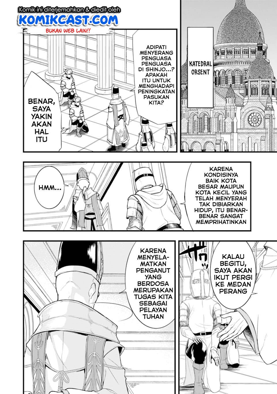 Baca Manga Oda Nobunaga to Iu Nazo no Shokugyo ga Mahou Kenshi yori Cheat Dattanode, Oukoku wo Tsukuru Koto ni Chapter 25 Gambar 2