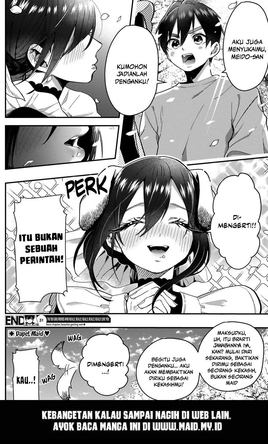 Kimi no Koto ga Dai Dai Dai Dai Daisuki na 100-ri no Kanojo Chapter 31 Gambar 23