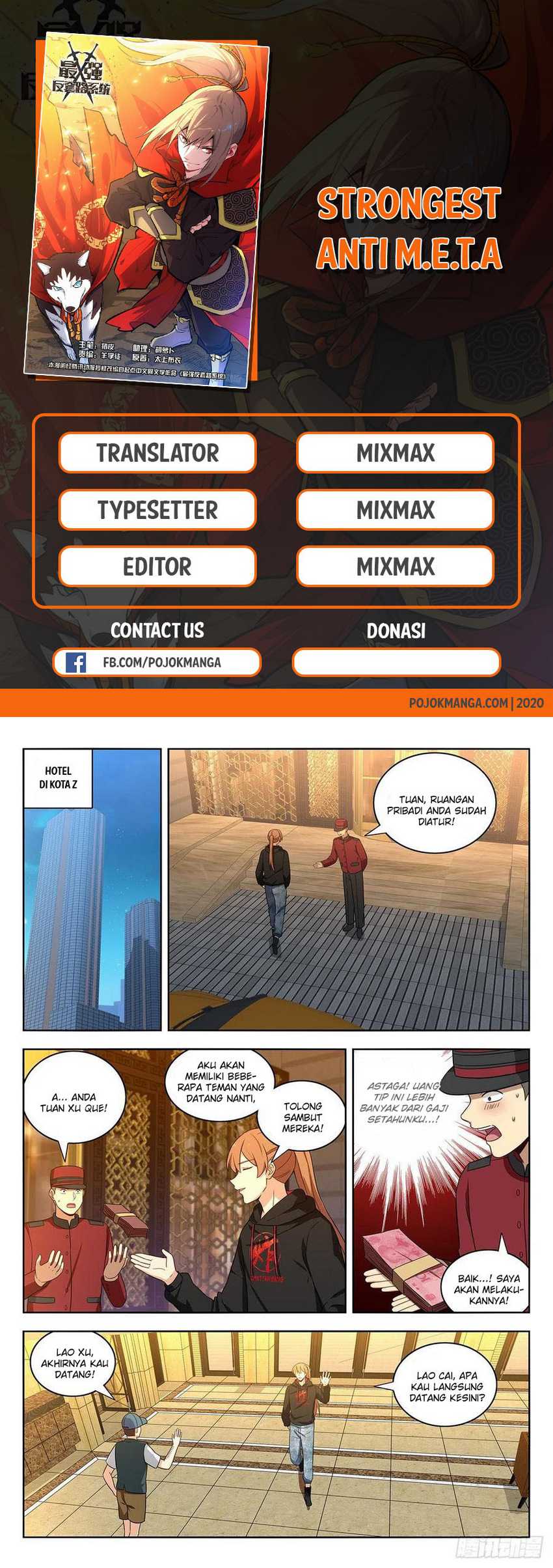 Manhua Strongest Anti M.E.T.A Chapter 313 gambar nomor 2