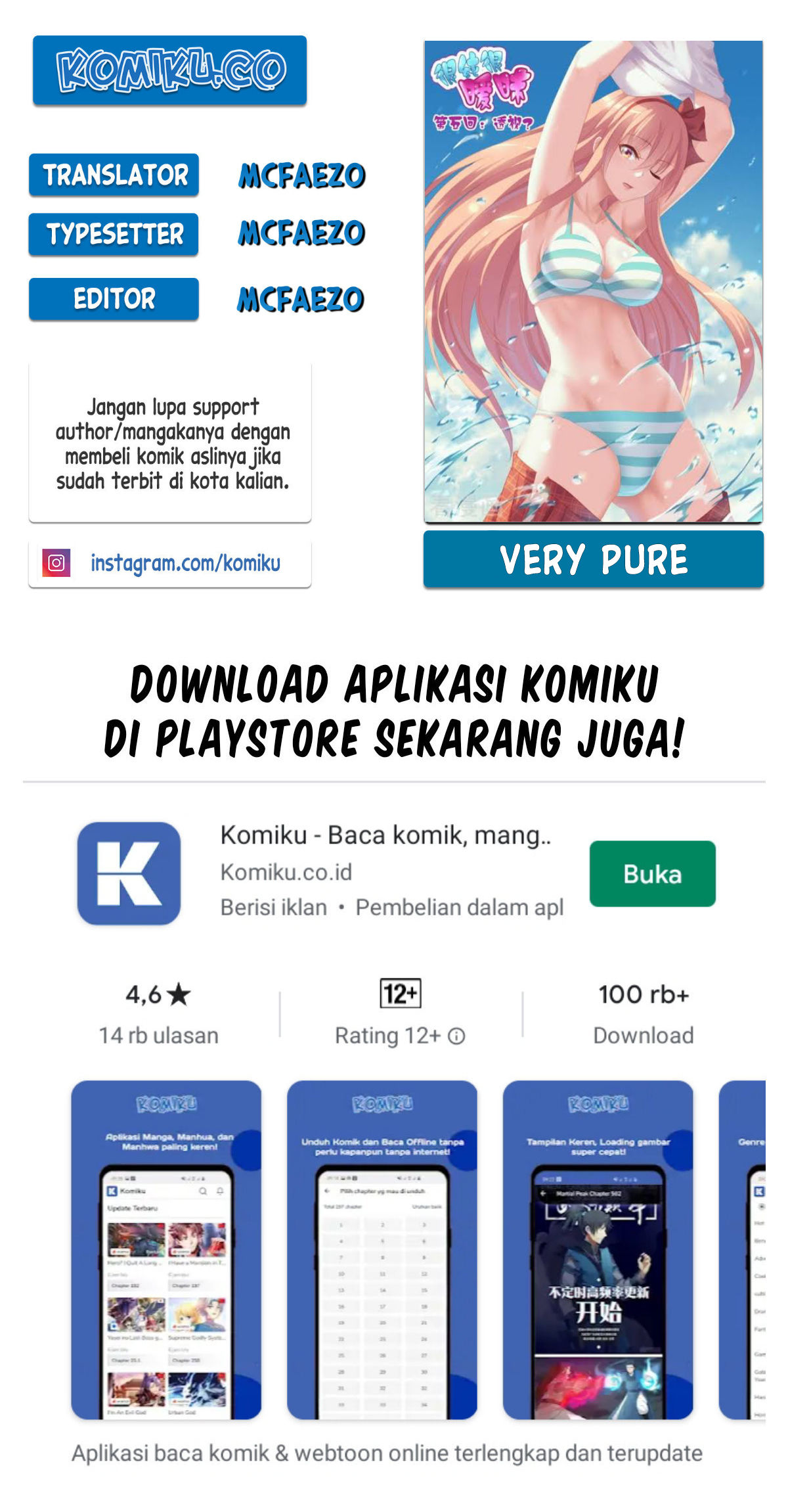 Komik Very Pure Chapter 80 gambar nomor 1