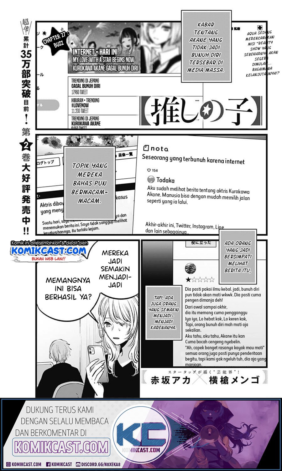 Baca Manga Oshi no Ko Chapter 27 Gambar 2