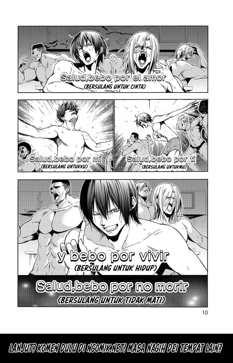 Grand Blue Chapter 65.5 Gambar 8