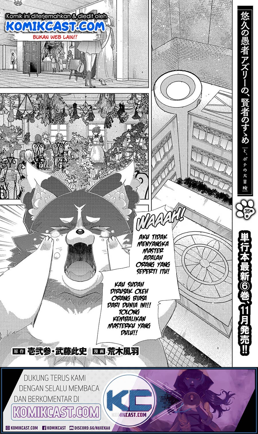 Baca Komik Yuukyuu no Gusha Asley no, Kenja no Susume Chapter 35 Gambar 1