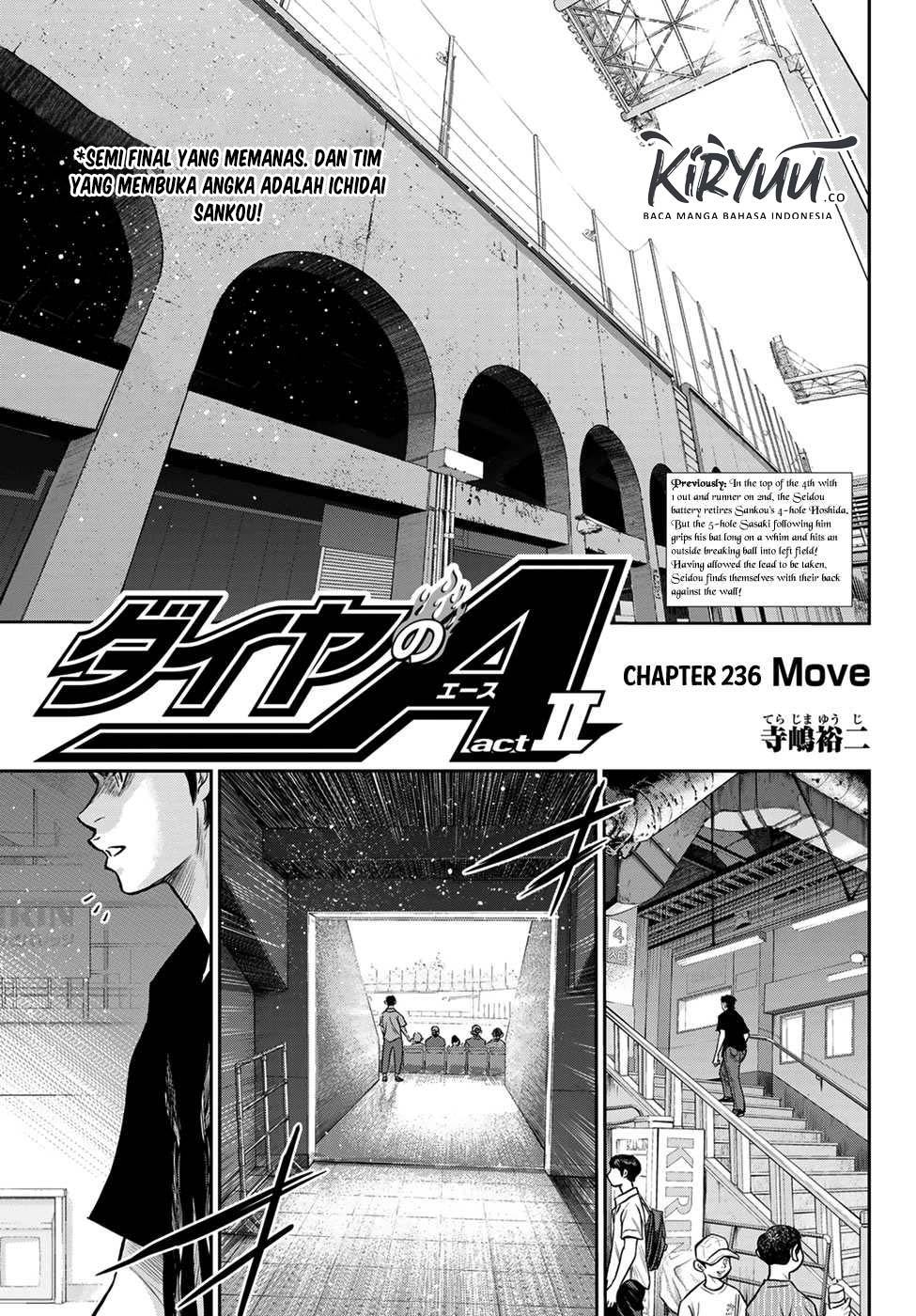 Baca Manga Diamond no Ace Act 2 Chapter 236 Gambar 2