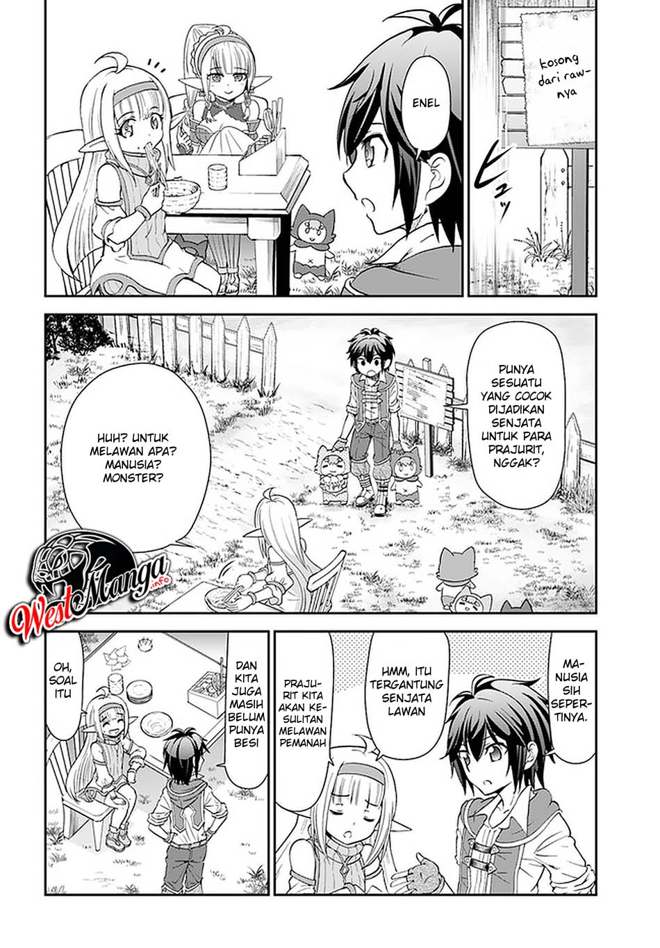 Tenohira Kaitaku Mura de Isekai Kenkokuki: Fueteku Yome-tachi to Nonbiri Mujintou Life (fix) Chapter 22 Gambar 22