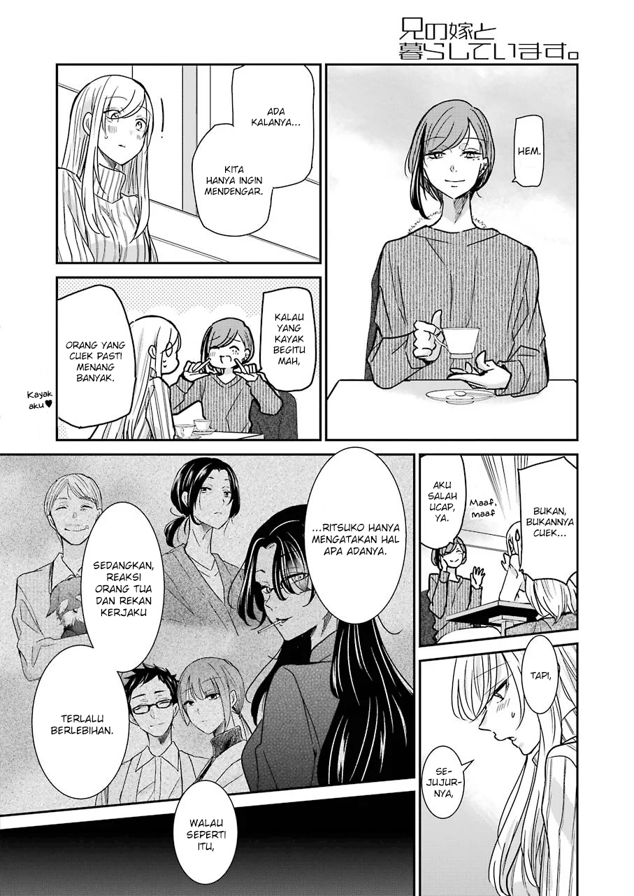 Ani no Yome to Kurashite Imasu Chapter 90 Gambar 8