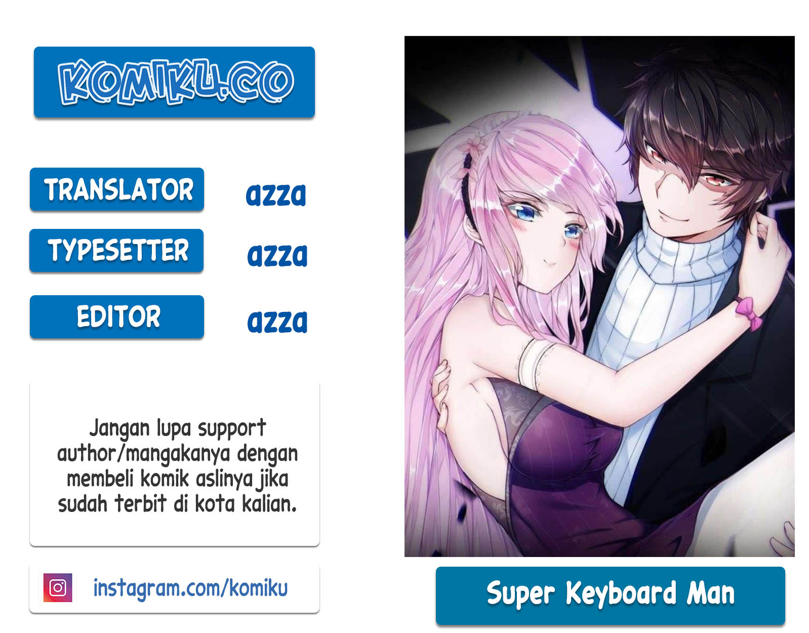 Komik Super Keyboard Man Chapter 50 gambar nomor 1