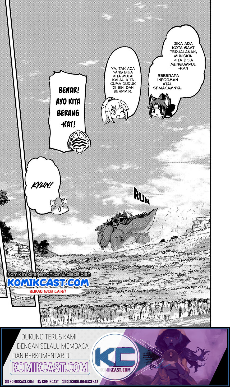 Gaikotsu Kishi-sama, Tadaima Isekai e Odekake-chuu Chapter 36 Gambar 28
