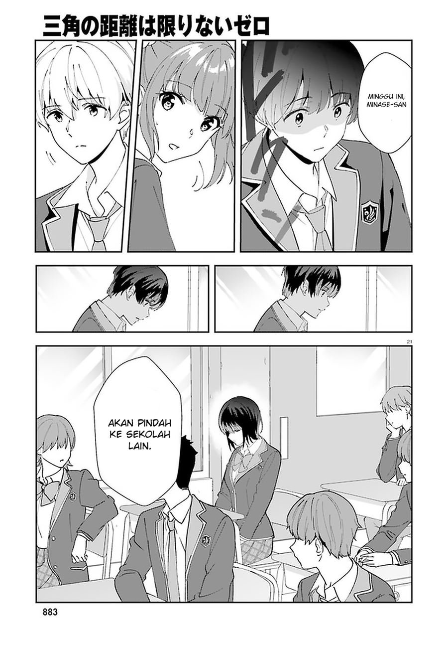 Sankaku no Kyori wa Kagiri nai Zero Chapter 15 Gambar 21