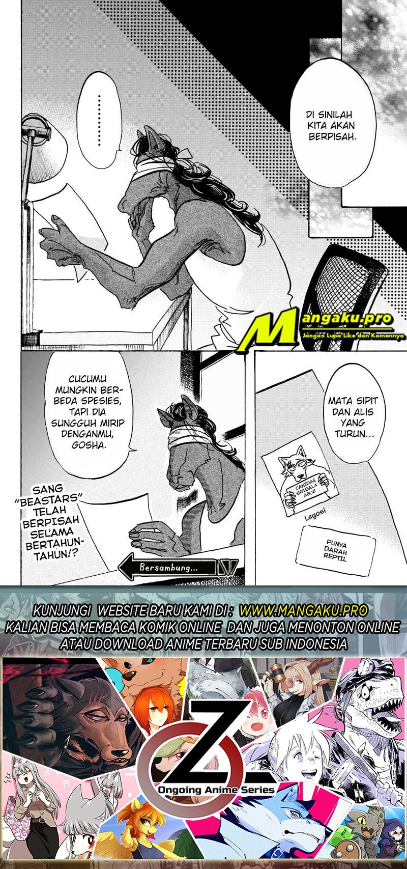 Beastars Chapter 103 Gambar 20