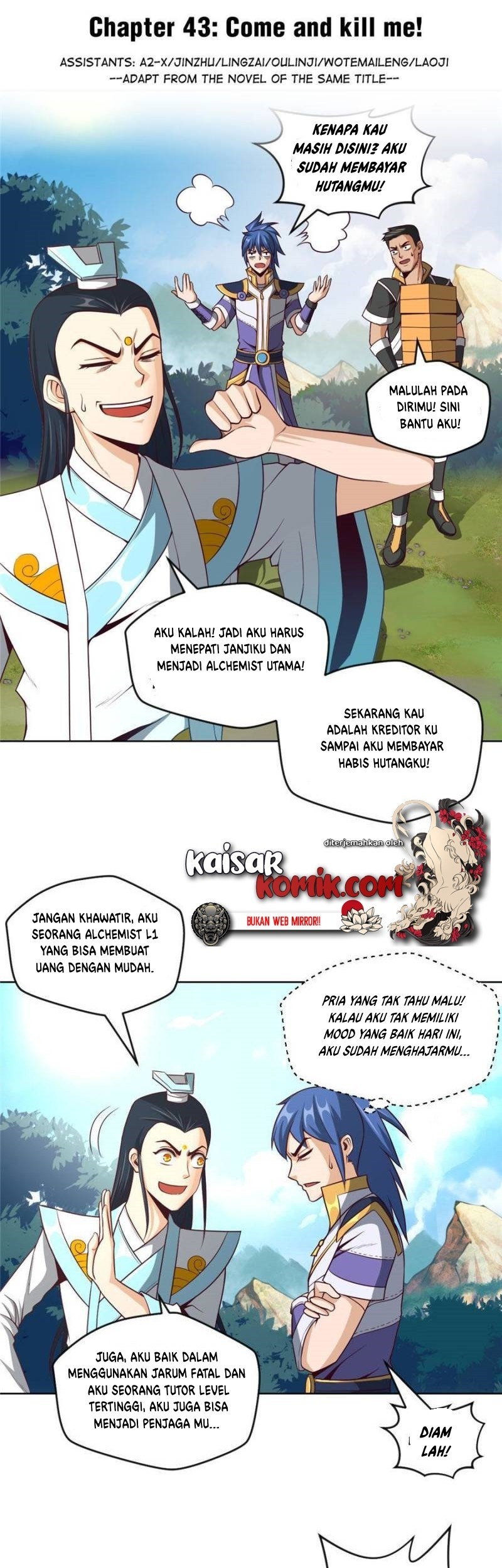 Manhua Doomed To Be A King Chapter 43 gambar nomor 2