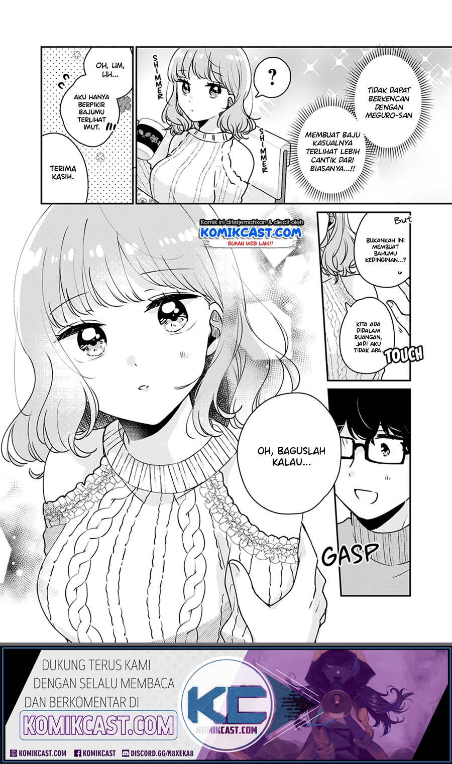 It’s Not Meguro-san’s First Time Chapter 38 Gambar 10