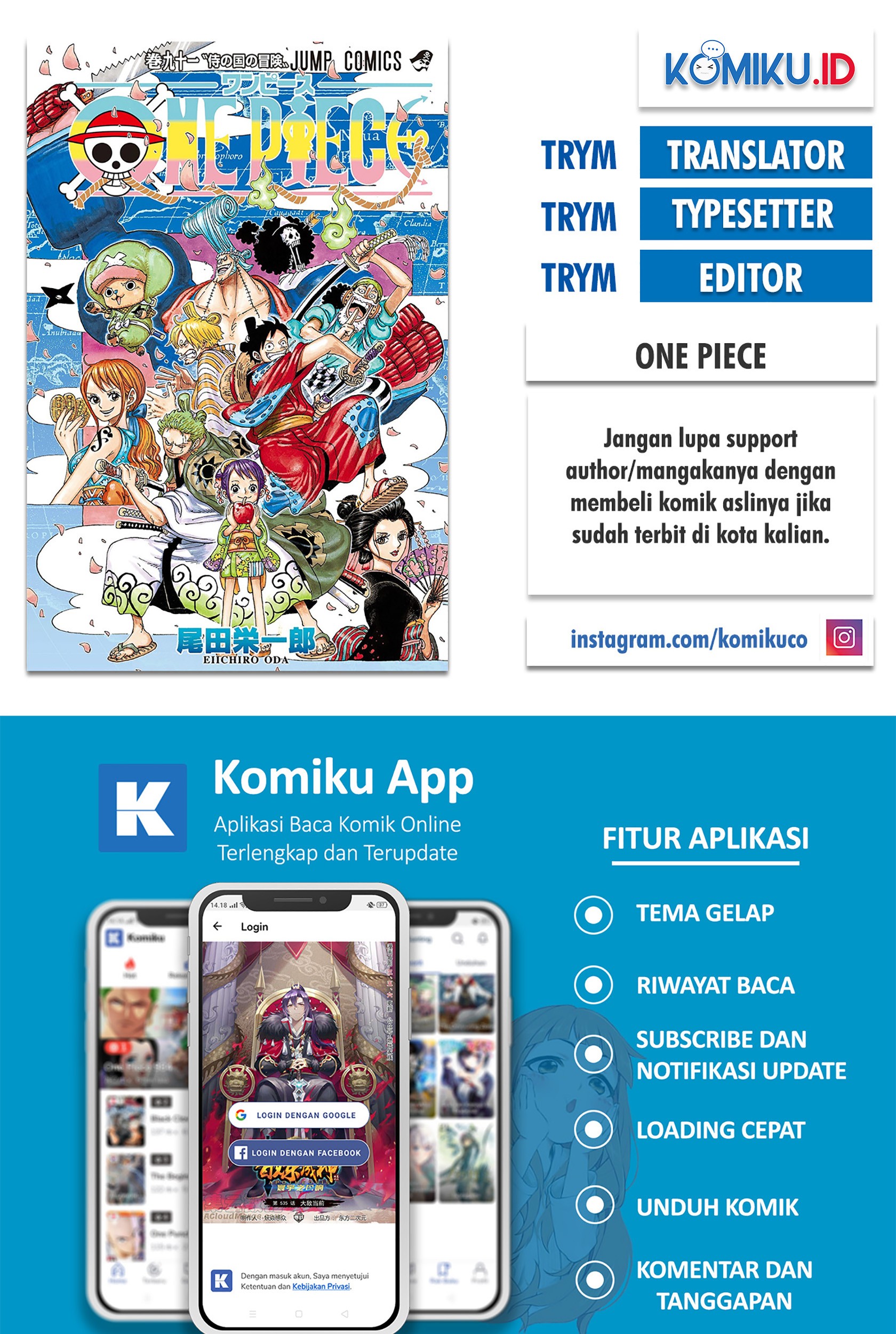 Baca Komik One Piece Chapter 999 Gambar 1