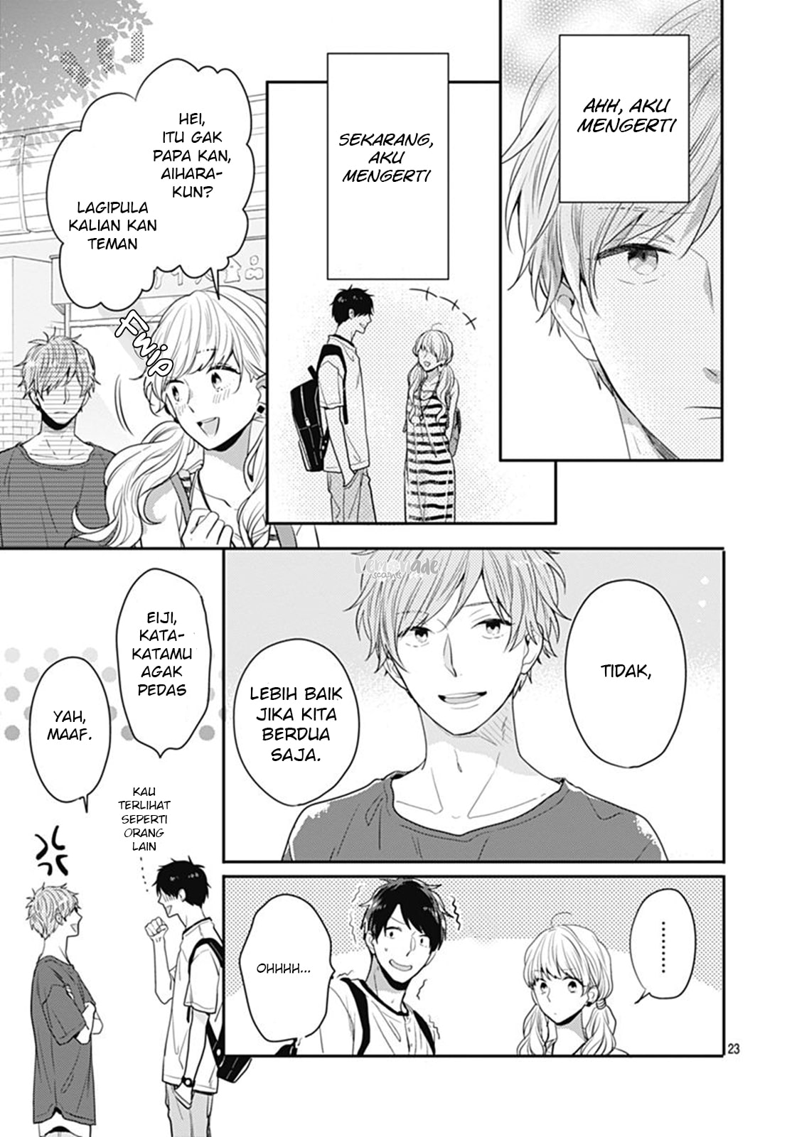 Koi wo Shiranai Bokutachi wa Chapter 7 Gambar 49