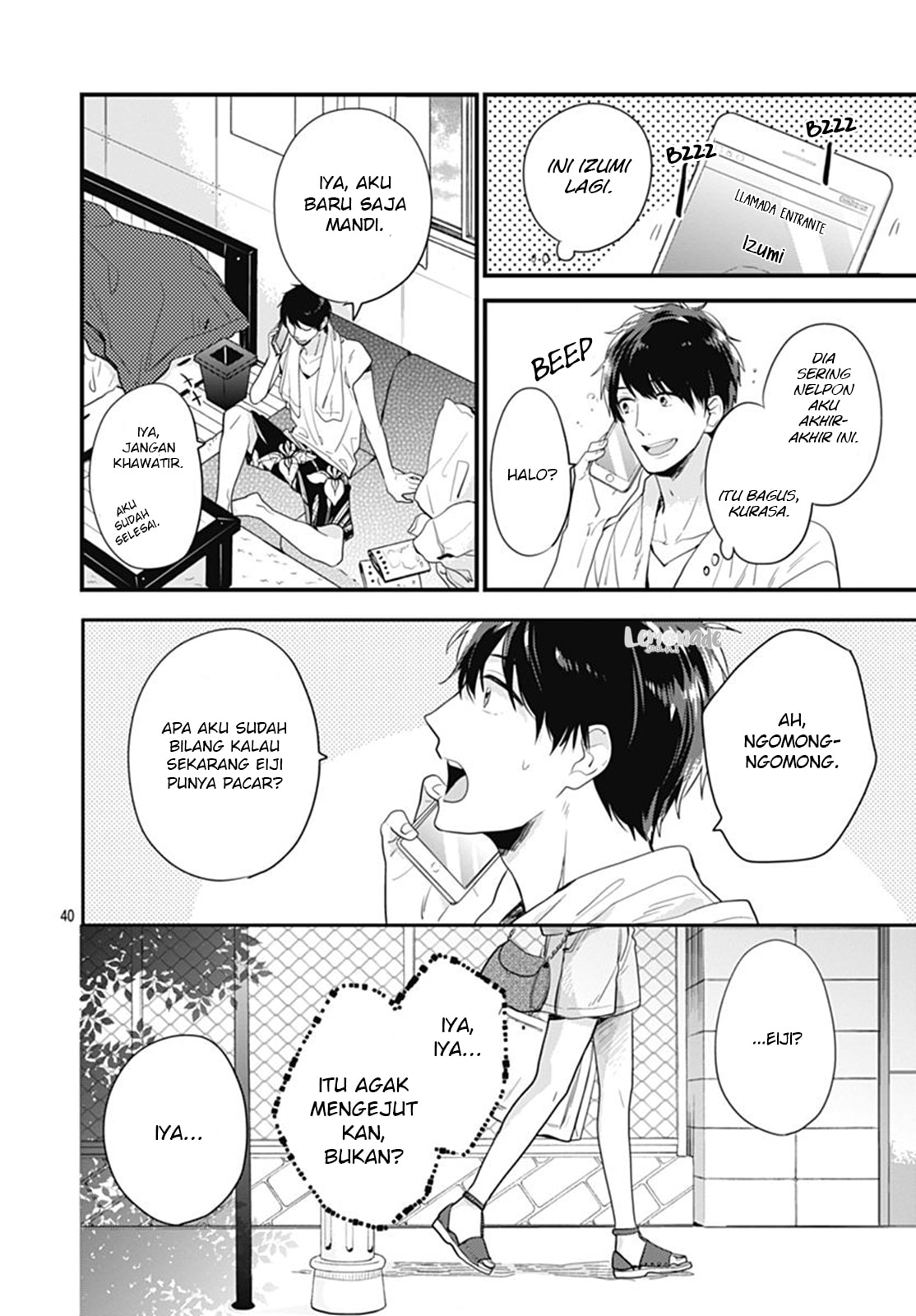 Koi wo Shiranai Bokutachi wa Chapter 7 Gambar 83