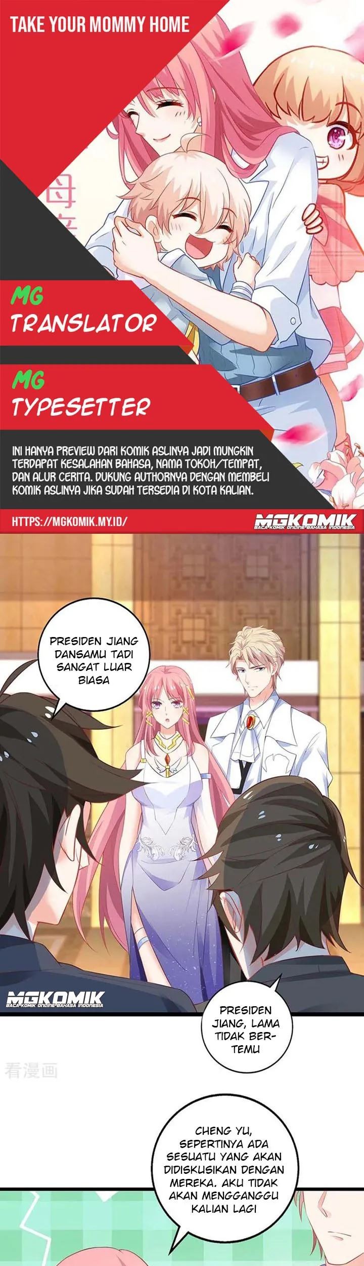 Baca Komik Take Your Mommy Home Chapter 157 Gambar 1