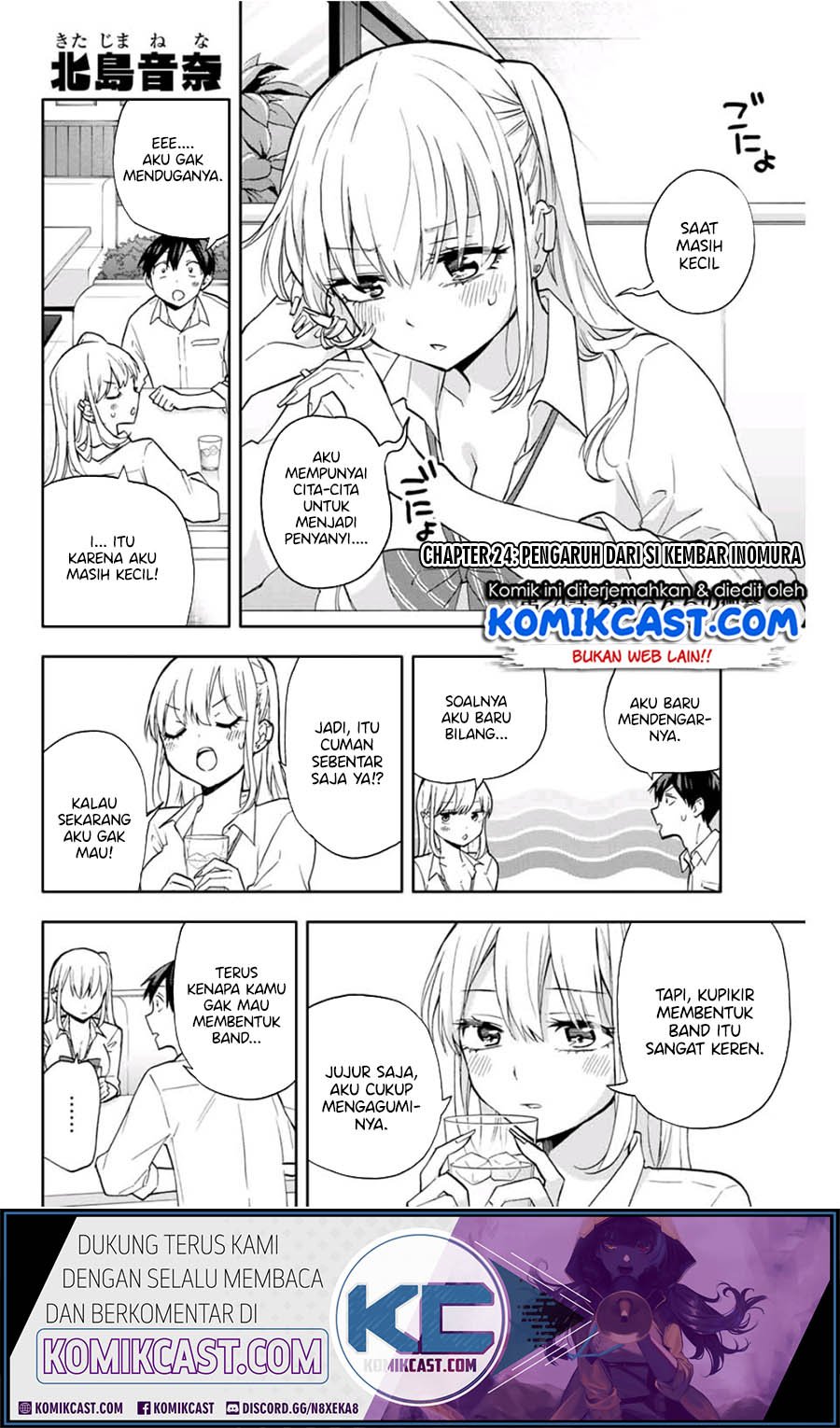 Baca Manga Hanazono Twins Chapter 24 Gambar 2