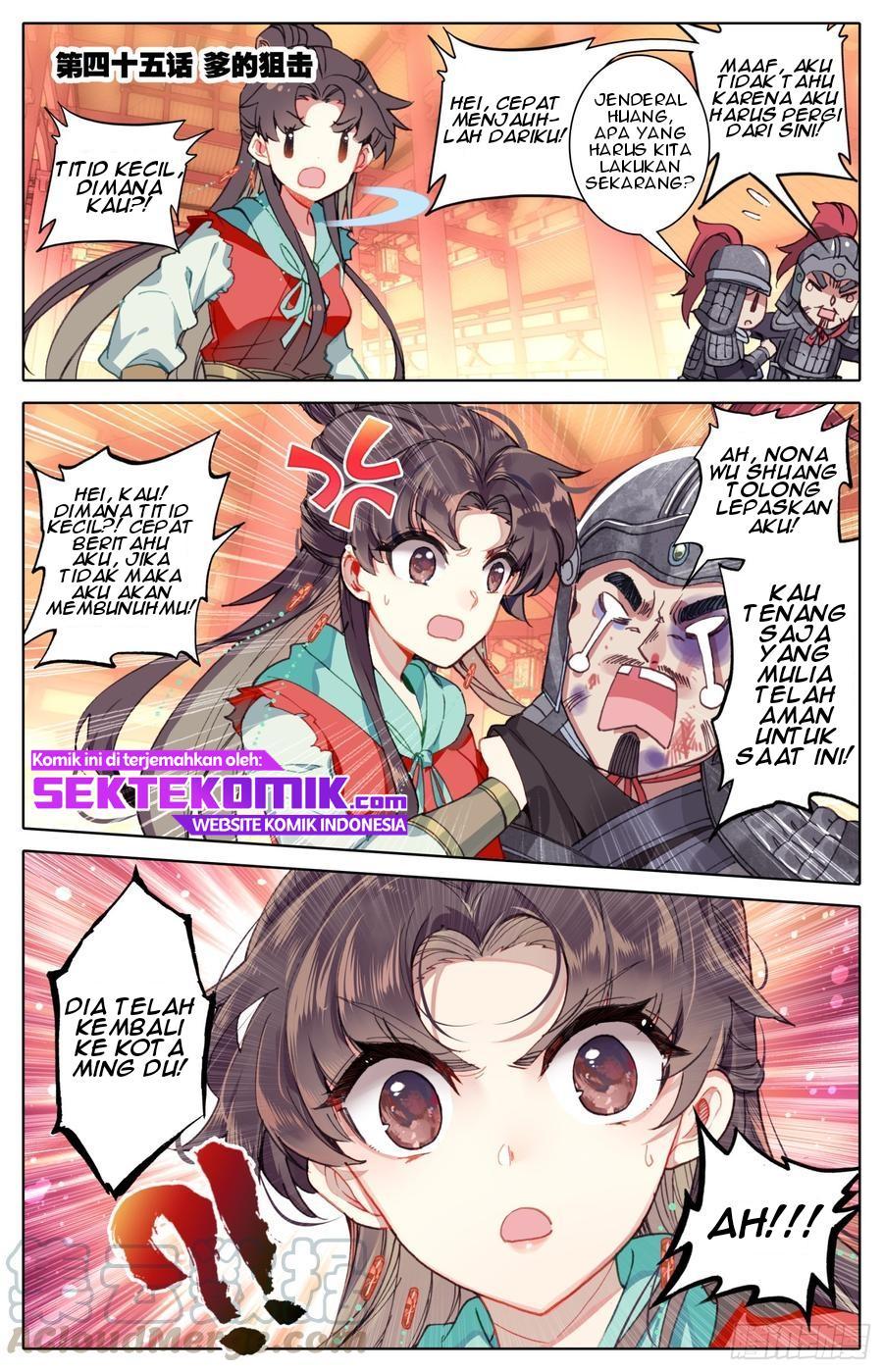 Baca Manhua Legend of the Tyrant Empress Chapter 45 Gambar 2
