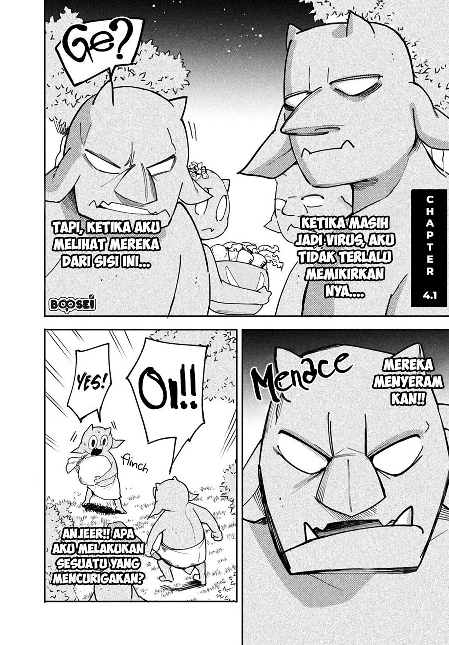 Baca Manga Virus Tensei kara Isekai Kansen Monogatari Chapter 04.1 Gambar 2