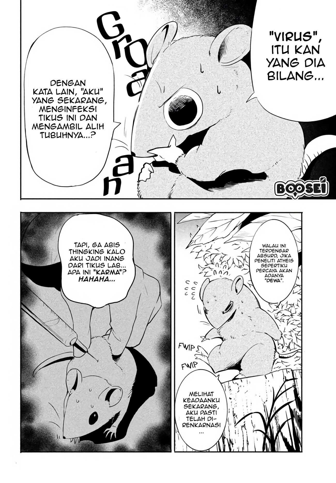 Virus Tensei kara Isekai Kansen Monogatari Chapter 01 Gambar 17